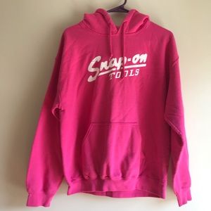 Snap on hoody
